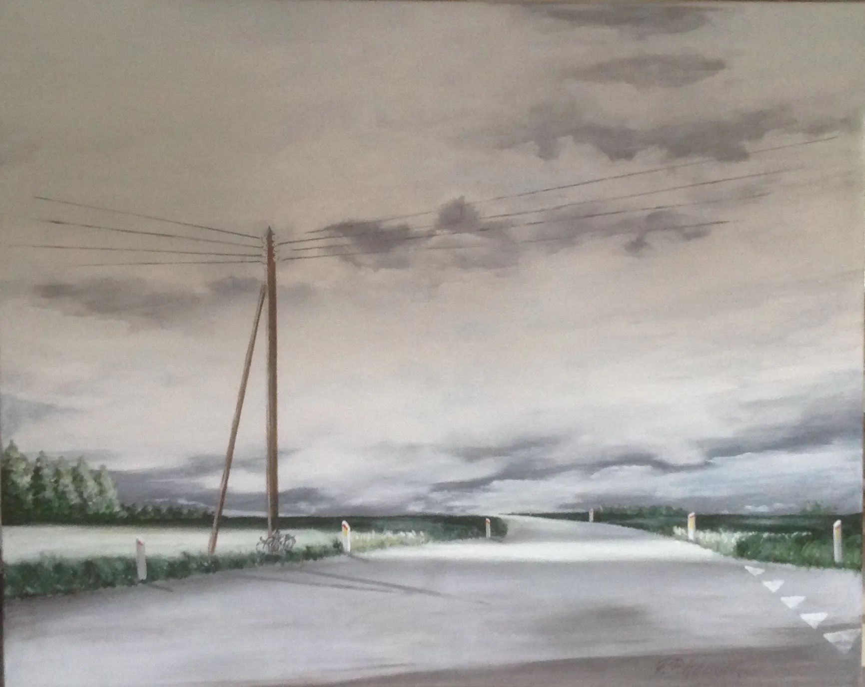 Maleri nr 111 80 cm X 100 cm